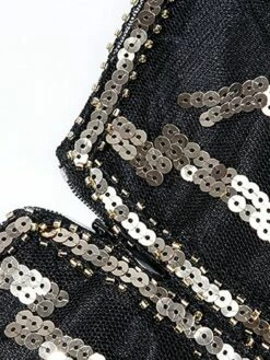 Women's Retro 1920s Fringe Dress Midi Dress Party Halloween Sequins Tassel Fringe Geometric Crewneck Short Sleeve Regular Fit Spring Fall 2023 Red Blue S M L XL -LIGHTINTHEBOX Shop omaiob1693206887614