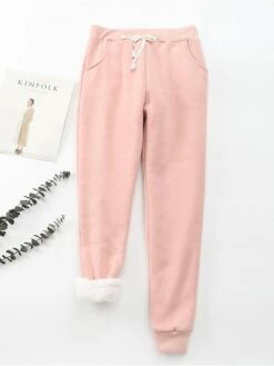 Women's Fleece Pants Sweatpants Chinos Full Length Cotton Micro-elastic High Waist Fashion Streetwear Street Daily Claret Light Gray S M Fall Winter 18 Women's Fleece Pants Sweatpants Chinos Full Length Cotton Micro-elastic High Waist Fashion Streetwear Street Daily Claret Light Gray S M Fall Winter -LIGHTINTHEBOX Shop opsphy1692927241450