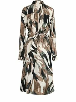 Women's Work Dress Casual Dress Swing Dress Fashion Office Daily Workfashion Midi Dress Lace Up Split V Neck Long Sleeve Print Regular Fit Brown Fall Winter S M L XL 21 Women's Work Dress Casual Dress Swing Dress Fashion Office Daily Workfashion Midi Dress Lace Up Split V Neck Long Sleeve Print Regular Fit Brown Fall Winter S M L XL -LIGHTINTHEBOX Shop outcfa1695105054810