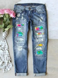 Women's Jeans Full Length Denim Medium Waist Fashion Trousers Daily Wear Casual Daily Deep Green Deep Pink S M Spring, Fall, Winter, Summer 16 Women's Jeans Full Length Denim Medium Waist Fashion Trousers Daily Wear Casual Daily Deep Green Deep Pink S M Spring, Fall, Winter, Summer -LIGHTINTHEBOX Shop ovndaa1666750760552