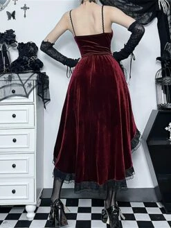 Women's Party Dress Lace Dress Cocktail Dress Midi Dress Black Wine Purple Sleeveless Pure Color Lace Spring Fall Winter Spaghetti Strap Fashion Halloween Birthday Wedding Guest 2023 S M L -LIGHTINTHEBOX Shop oxivzn1694505112518