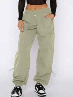 Women's Sweatpants Chinos Pants Trousers Full Length Fashion Streetwear Street Daily Gray Green Grey S M Fall Winter -LIGHTINTHEBOX Shop oxnqsx1693295349437