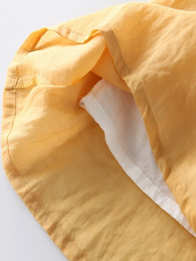 Women's Casual Dress A Line Dress Midi Dress Polyester Fashion Daily Outdoor Daily Vacation Crew Neck Ruched Tie Belt Long Sleeve Fall Winter Autumn 2023 Loose Fit Yellow Pink Purple Plain M L XL 2XL 10 Women's Casual Dress A Line Dress Midi Dress Polyester Fashion Daily Outdoor Daily Vacation Crew Neck Ruched Tie Belt Long Sleeve Fall Winter Autumn 2023 Loose Fit Yellow Pink Purple Plain M L XL 2XL - Image 8