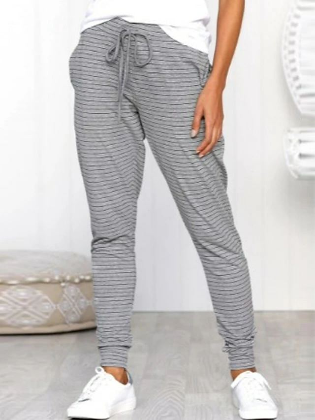 Women's Skinny Chinos Pants Trousers Full Length Streetwear Casual Street Daily Grey S M Fall Winter 3 Women's Skinny Chinos Pants Trousers Full Length Streetwear Casual Street Daily Grey S M Fall Winter