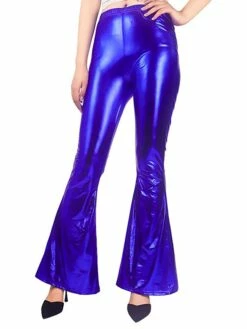 Women's Bell Bottom Leather Pants Pants Trousers Full Length Fashion Streetwear Party Outdoor Silver Lake Blue S M Fall Winter 17 Women's Bell Bottom Leather Pants Pants Trousers Full Length Fashion Streetwear Party Outdoor Silver Lake Blue S M Fall Winter -LIGHTINTHEBOX Shop pjscgg1694656050676