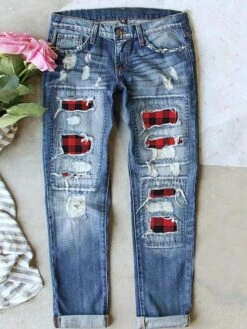 Women's Jeans Full Length Denim Medium Waist Fashion Trousers Daily Wear Casual Daily Deep Green Deep Pink S M Spring, Fall, Winter, Summer 19 Women's Jeans Full Length Denim Medium Waist Fashion Trousers Daily Wear Casual Daily Deep Green Deep Pink S M Spring, Fall, Winter, Summer -LIGHTINTHEBOX Shop pjvfdi1666750761573