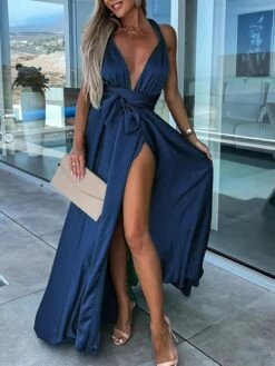 Women's Party Dress Homecoming Dress Satin Dress Pink Dress Long Dress Maxi Dress Black Light Green Wine Sleeveless Pure Color Lace Up Summer Spring Fall V Neck Fashion Evening Party Wedding Guest 30 Women's Party Dress Homecoming Dress Satin Dress Pink Dress Long Dress Maxi Dress Black Light Green Wine Sleeveless Pure Color Lace Up Summer Spring Fall V Neck Fashion Evening Party Wedding Guest -LIGHTINTHEBOX Shop pkgigv1685586738309