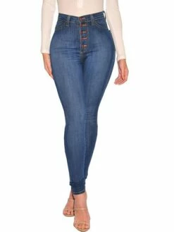 Women's Jeans Skinny Pants Trousers Full Length Denim Side Pockets Micro-elastic High Waist Fashion Casual Weekend Light Blue Dark Gray S M 19 Women's Jeans Skinny Pants Trousers Full Length Denim Side Pockets Micro-elastic High Waist Fashion Casual Weekend Light Blue Dark Gray S M -LIGHTINTHEBOX Shop pmwzrx1663591846604