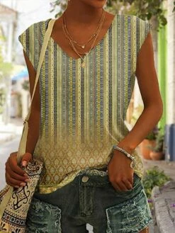 Women's Tank Top Red Blue Purple Striped Print Sleeveless Casual Basic V Neck Regular Fit 10 Women's Tank Top Red Blue Purple Striped Print Sleeveless Casual Basic V Neck Regular Fit -LIGHTINTHEBOX Shop ppguyv1688382338445