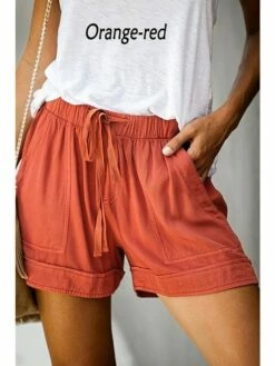 Women's Basic Essential Casual Shorts Wide Leg Baggy Pocket Short Daily Holiday Micro-elastic Simple Cotton Blend Lightweight Outdoor Mid Waist Light Blue Wine Red Pink ArmyGreen Orange & Red 29 Women's Basic Essential Casual Shorts Wide Leg Baggy Pocket Short Daily Holiday Micro-elastic Simple Cotton Blend Lightweight Outdoor Mid Waist Light Blue Wine Red Pink ArmyGreen Orange & Red -LIGHTINTHEBOX Shop ptuftj1618049053344