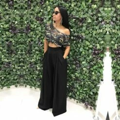 Women's Culottes Wide Leg Chinos Slacks Pants Trousers Yellow Wine Army Green Mid Waist Basic Work Casual Daily Weekend Stretchy Full Length Solid Colored S M L XL XXL -LIGHTINTHEBOX Shop pwjkhe1626402605110