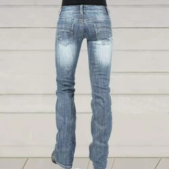 Women‘s Low Rise Jeans Trousers Pants Trousers Cotton Blend Pocket Micro-elastic Mid Waist Basic Classic Casual Streetwear Black Dark Blue S M Spring, Fall, Winter, Summer 10 Women‘s Low Rise Jeans Trousers Pants Trousers Cotton Blend Pocket Micro-elastic Mid Waist Basic Classic Casual Streetwear Black Dark Blue S M Spring, Fall, Winter, Summer -LIGHTINTHEBOX Shop qgvlja1660544947590