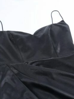 Women's Party Dress Satin Dress Sheath Dress Midi Dress Black Red Sleeveless Pure Color Backless Summer Spring Spaghetti Strap Stylish Spring Dress 2023 S M L -LIGHTINTHEBOX Shop qicqeo1641550424257