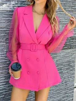 Women's Work Dress Blazer Dress Sheath Dress Fashion Office Daily Workfashion Mesh Sleeve Mini Dress Mesh Button Shirt Collar Long Sleeve Plain Regular Fit Black Dark Green Green Fall Winter S M L 25 Women's Work Dress Blazer Dress Sheath Dress Fashion Office Daily Workfashion Mesh Sleeve Mini Dress Mesh Button Shirt Collar Long Sleeve Plain Regular Fit Black Dark Green Green Fall Winter S M L -LIGHTINTHEBOX Shop qlctff1697711828935