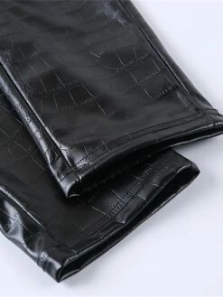 Women's Skinny Leather Pants Pants Trousers PU Black High Waist Fashion Streetwear Party Street Daily Micro-elastic Full Length Breathability Plain XS S M 29 Women's Skinny Leather Pants Pants Trousers PU Black High Waist Fashion Streetwear Party Street Daily Micro-elastic Full Length Breathability Plain XS S M -LIGHTINTHEBOX Shop qlgjbp1692257405730
