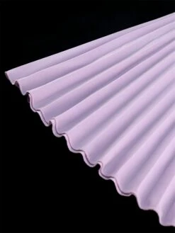 Women's Plus Size Curve Party Dress Work Dress Swing Dress Plain Midi Dress Long Sleeve Pleated Cut Out V Neck Fashion Party Purple Fall Winter XL XXL 3XL 4XL -LIGHTINTHEBOX Shop qmkjpi1694165782872