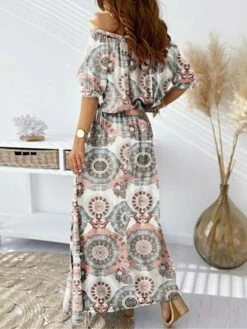Women's Two Piece Dress Set Casual Dress Skirt Set Outdoor Daily Modern Casual Pocket Drawstring Long Dress Maxi Dress Off Shoulder Half Sleeve Floral Loose Fit Blue Gray Summer Spring S M L XL XXL 12 Women's Two Piece Dress Set Casual Dress Skirt Set Outdoor Daily Modern Casual Pocket Drawstring Long Dress Maxi Dress Off Shoulder Half Sleeve Floral Loose Fit Blue Gray Summer Spring S M L XL XXL -LIGHTINTHEBOX Shop qoofpj1681958074889