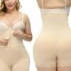 Women's Underwear Shorts Shapewear Black Color High Waist Fashion Shapewear Corsets Casual Daily Lace High Elasticity Short Tummy Control Plain S M L XL 2XL -LIGHTINTHEBOX Shop qtaftd1667208915771