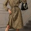 Women's Shirt Dress Casual Dress Midi Dress Outdoor Daily Date Polyester Basic Classic Shirt Collar Lace Up Button Long Sleeve Spring Fall Winter 2023 Loose Fit Khaki Polka Dot S M L XL 1 Women's Shirt Dress Casual Dress Midi Dress Outdoor Daily Date Polyester Basic Classic Shirt Collar Lace Up Button Long Sleeve Spring Fall Winter 2023 Loose Fit Khaki Polka Dot S M L XL -LIGHTINTHEBOX Shop quenie1693535887599