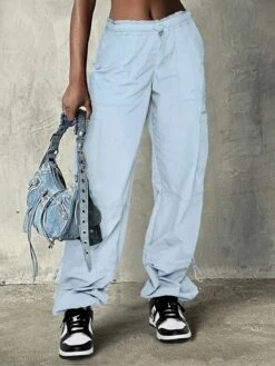 Women's Sweatpants Chinos Pants Trousers Full Length Fashion Streetwear Street Daily Gray Green Grey S M Fall Winter -LIGHTINTHEBOX Shop qulhbx1693295353124