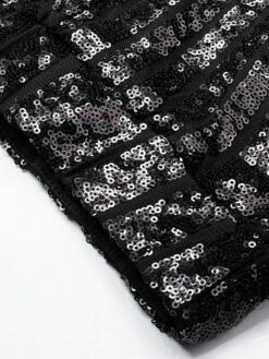 Women's Bootcut Bell Bottom Pants Trousers Full Length Sequins Micro-elastic High Waist Fashion Streetwear Party Street Silver Black Gold S M Summer Fall -LIGHTINTHEBOX Shop qzirxx1693295370815