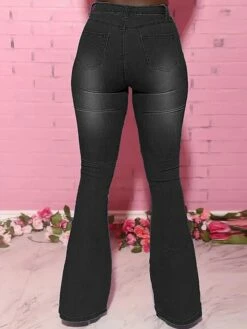 Women‘s Flare Jeans Bootcut Bell Bottom Full Length Cotton Denim Micro-elastic Mid Waist Fashion Streetwear Street Daily Robin‘s Egg Blue Dark Navy XL 2XL Fall Winter 25 Women‘s Flare Jeans Bootcut Bell Bottom Full Length Cotton Denim Micro-elastic Mid Waist Fashion Streetwear Street Daily Robin‘s Egg Blue Dark Navy XL 2XL Fall Winter -LIGHTINTHEBOX Shop rbnwmg1694586828489