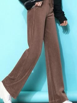 Women's Fleece Pants Wide Leg Chinos Full Length Baggy Micro-elastic High Waist Fashion Streetwear Street Daily Black Brown M L Fall Winter 15 Women's Fleece Pants Wide Leg Chinos Full Length Baggy Micro-elastic High Waist Fashion Streetwear Street Daily Black Brown M L Fall Winter -LIGHTINTHEBOX Shop rdivzq1692950016088