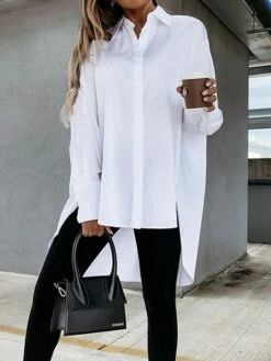 Women's Shirt Dress Casual Dress Mini Dress Outdoor Daily Vacation Cotton Fashion Modern Shirt Collar Button Split Long Sleeve Fall Winter 2023 Loose Fit Black White Blue Pure Color XS S M L XL 32 Women's Shirt Dress Casual Dress Mini Dress Outdoor Daily Vacation Cotton Fashion Modern Shirt Collar Button Split Long Sleeve Fall Winter 2023 Loose Fit Black White Blue Pure Color XS S M L XL -LIGHTINTHEBOX Shop rflyuh1695813920844