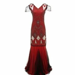 Women's Retro 1920s Sequin Dress Long Dress Maxi Dress Party Evening Party Sequins Mesh Geometric V Neck Short Sleeve Regular Fit Spring Fall 2023 Black Red S M L XL 12 Women's Retro 1920s Sequin Dress Long Dress Maxi Dress Party Evening Party Sequins Mesh Geometric V Neck Short Sleeve Regular Fit Spring Fall 2023 Black Red S M L XL -LIGHTINTHEBOX Shop rfskzx1692849398987