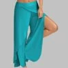 Women's Culottes Wide Leg Pants Trousers Baggy Light Green Light Grey Light Blue Mid Waist Stylish Boho Daily Going Out Soft Plain S M L XL XXL -LIGHTINTHEBOX Shop rhzhdx1623312786412