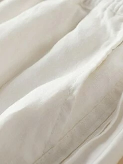 Women's Wide Leg Pants Trousers Baggy Full Length Cotton Pocket Baggy Micro-elastic High Waist Fashion Streetwear Street Casual Rice White Robin's Egg Blue M L Summer Spring -LIGHTINTHEBOX Shop rjsduh1688718379408