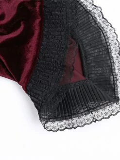 Women's Party Dress Lace Dress Cocktail Dress Midi Dress Black Wine Purple Sleeveless Pure Color Lace Spring Fall Winter Spaghetti Strap Fashion Halloween Birthday Wedding Guest 2023 S M L -LIGHTINTHEBOX Shop rjuxnh1694505129323