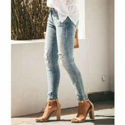 Women‘s Low Rise Jeans Skinny Pants Trousers Ankle-Length Denim Side Pockets Cut Out Micro-elastic Mid Waist Fashion Casual Weekend Light Blue S M 9 Women‘s Low Rise Jeans Skinny Pants Trousers Ankle-Length Denim Side Pockets Cut Out Micro-elastic Mid Waist Fashion Casual Weekend Light Blue S M -LIGHTINTHEBOX Shop rpqzaz1659613338987