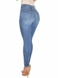Women's Jeans Skinny Pants Trousers Full Length Denim Side Pockets Micro-elastic High Waist Fashion Casual Weekend Light Blue Dark Gray S M 17 Women's Jeans Skinny Pants Trousers Full Length Denim Side Pockets Micro-elastic High Waist Fashion Casual Weekend Light Blue Dark Gray S M -LIGHTINTHEBOX Shop rvrzko1663591845472
