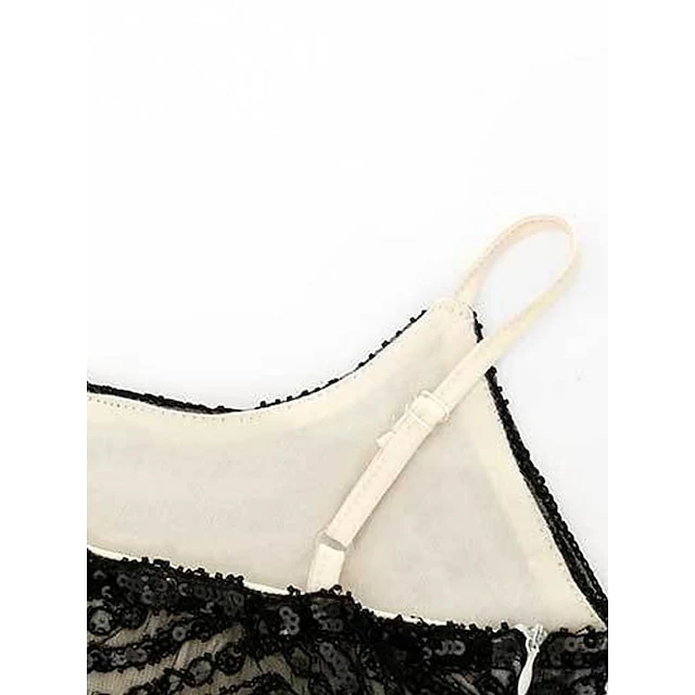 Women's Retro 1920s Fringe Dress Midi Dress Party Halloween Sequins Tassel Fringe Geometric Spaghetti Strap Sleeveless Regular Fit Spring Fall 2023 Silver Black S M L XL 11 Women's Retro 1920s Fringe Dress Midi Dress Party Halloween Sequins Tassel Fringe Geometric Spaghetti Strap Sleeveless Regular Fit Spring Fall 2023 Silver Black S M L XL - Image 9