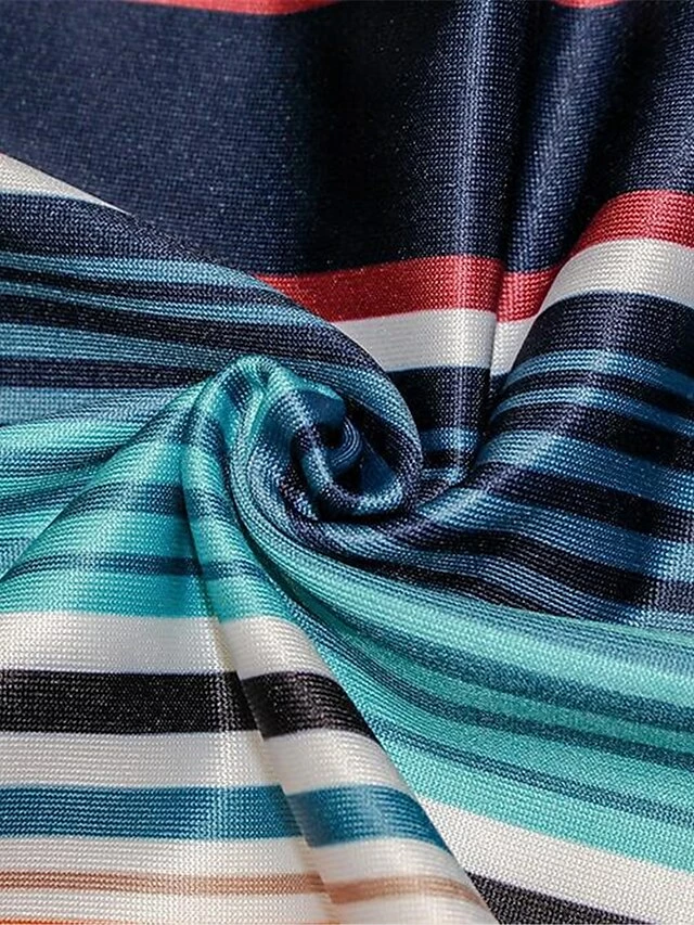 Women's Slim Tights Pants Trousers Leggings Green High Waist Fashion Streetwear Casual Street Causal Daily High Cut High Elasticity Full Length Breathability Striped S M L XL 2XL 11 Women's Slim Tights Pants Trousers Leggings Green High Waist Fashion Streetwear Casual Street Causal Daily High Cut High Elasticity Full Length Breathability Striped S M L XL 2XL - Image 9