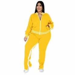 Women's Tracksuit Sweatsuit 2 Piece Athletic Winter Long Sleeve Thermal Warm Breathable Soft Fitness Running Jogging Sportswear Activewear Striped Black Yellow Light Green 25 Women's Tracksuit Sweatsuit 2 Piece Athletic Winter Long Sleeve Thermal Warm Breathable Soft Fitness Running Jogging Sportswear Activewear Striped Black Yellow Light Green -LIGHTINTHEBOX Shop shkpot1695888561994