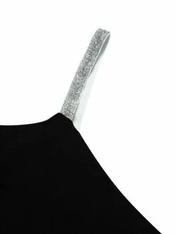 Women‘s Cocktail Party Dress Homecoming Dress Wedding Guest Dress Fringe Dress Mini Dress Black Sleeveless Pure Color Tassel Fringe Spring Summer Spaghetti Strap Hot Date 2023 S M L XL -LIGHTINTHEBOX Shop siuhbn1677574996117