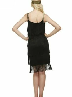 Women's Party Dress Black Dress Wedding Guest Fringe Dress Cocktail Dress Homecoming Dress Mini Dress Black White Red Sleeveless Tassel Winter Spaghetti Strap -LIGHTINTHEBOX Shop sqxibu1670837294990