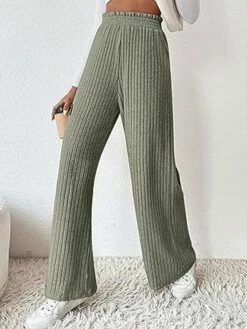 Women's Wide Leg Chinos Pants Trousers Full Length Fashion Streetwear Street Daily Olive Green Yellow-green S M Fall Winter 14 Women's Wide Leg Chinos Pants Trousers Full Length Fashion Streetwear Street Daily Olive Green Yellow-green S M Fall Winter -LIGHTINTHEBOX Shop srwltf1694655967720