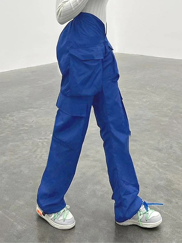 Women's Cargo Pants Pants Trousers Full Length Streetwear Casual Outdoor Going Out All Sizes In Stock! Black S M Fall Winter 5 Women's Cargo Pants Pants Trousers Full Length Streetwear Casual Outdoor Going Out All Sizes In Stock! Black S M Fall Winter - Image 3