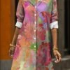 Women's Shirt Dress Casual Dress Midi Dress Outdoor Daily Date Polyester Fashion Modern Shirt Collar Button Pocket Long Sleeve Fall Winter 2023 Loose Fit ArmyGreen Rusty Red Lavender Floral S M L XL 2 Women's Shirt Dress Casual Dress Midi Dress Outdoor Daily Date Polyester Fashion Modern Shirt Collar Button Pocket Long Sleeve Fall Winter 2023 Loose Fit ArmyGreen Rusty Red Lavender Floral S M L XL -LIGHTINTHEBOX Shop swhgeg1695208434811