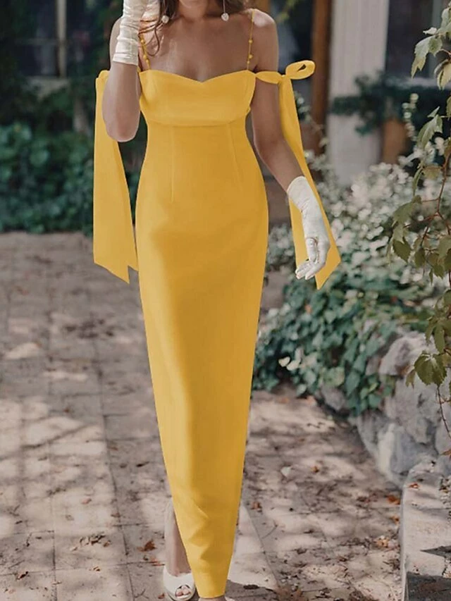 Women‘s Party Dress Satin Dress Sheath Dress Long Dress Maxi Dress Green Black Blue Sleeveless Pure Color Mesh Spring Summer Off Shoulder Modern Party Slim 2023 S M L XL XXL 11 Women‘s Party Dress Satin Dress Sheath Dress Long Dress Maxi Dress Green Black Blue Sleeveless Pure Color Mesh Spring Summer Off Shoulder Modern Party Slim 2023 S M L XL XXL - Image 9