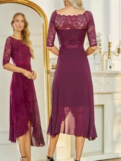 Women's Party Dress Lace Dress Cocktail Dress Midi Dress Pink Navy Blue Fuchsia 3/4 Length Sleeve Pure Color Lace Spring Fall Winter Off Shoulder Fashion Winter Dress Wedding Guest Vacation 2023 S M 16 Women's Party Dress Lace Dress Cocktail Dress Midi Dress Pink Navy Blue Fuchsia 3/4 Length Sleeve Pure Color Lace Spring Fall Winter Off Shoulder Fashion Winter Dress Wedding Guest Vacation 2023 S M -LIGHTINTHEBOX Shop tdkjoz1692179134853