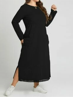 Women's Casual Dress Sweatshirt Dress Winter Dress Long Dress Maxi Dress Ruched Pocket Outdoor Daily Going Out Fashion Streetwear Crew Neck Long Sleeve 2023 Loose Fit Black Wine Purple Color S M L XL 24 Women's Casual Dress Sweatshirt Dress Winter Dress Long Dress Maxi Dress Ruched Pocket Outdoor Daily Going Out Fashion Streetwear Crew Neck Long Sleeve 2023 Loose Fit Black Wine Purple Color S M L XL -LIGHTINTHEBOX Shop tjasee1693813472526