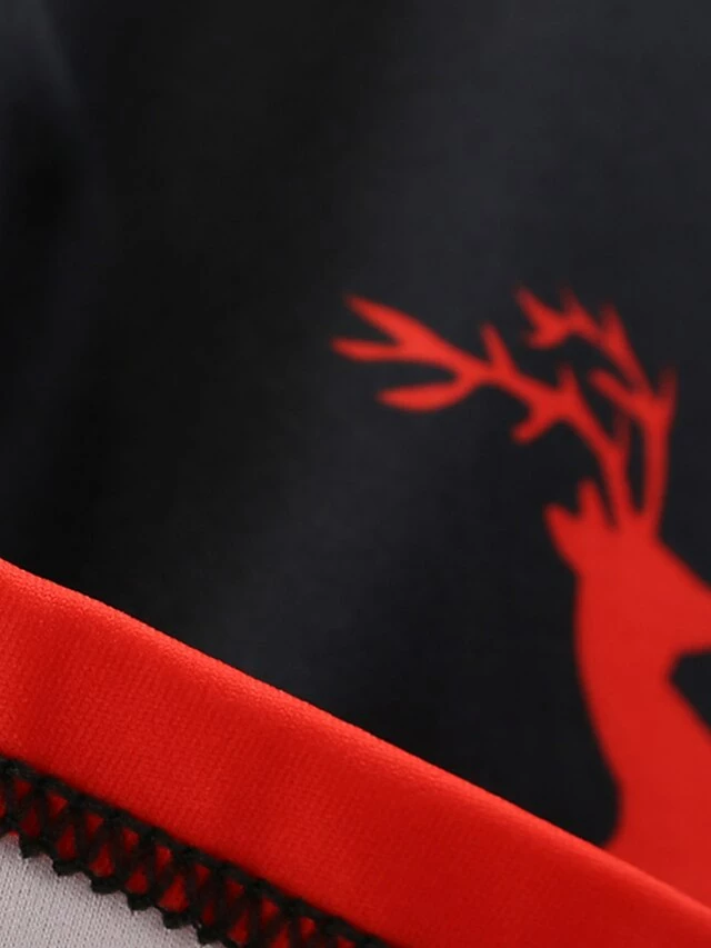 Women‘s Christmas Work Dress Casual Dress Sheath Dress Fashion Winter Dress Daily Midi Dress Cut Out Print Crew Neck Long Sleeve Elk Snowman Regular Fit Black White Red Fall Winter S M L XL XXL 9 Women‘s Christmas Work Dress Casual Dress Sheath Dress Fashion Winter Dress Daily Midi Dress Cut Out Print Crew Neck Long Sleeve Elk Snowman Regular Fit Black White Red Fall Winter S M L XL XXL - Image 7