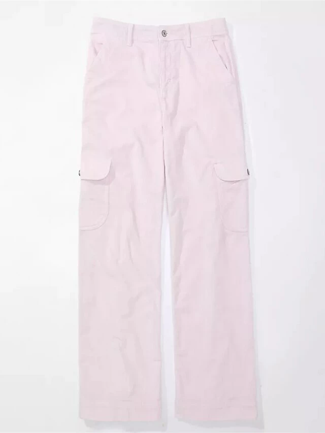 Women‘s Cargo Khaki Pants Wide Leg Trousers Full Length Active Fashion Outdoor Street Olive Green ArmyGreen S M Fall Winter 16 Women‘s Cargo Khaki Pants Wide Leg Trousers Full Length Active Fashion Outdoor Street Olive Green ArmyGreen S M Fall Winter - Image 14