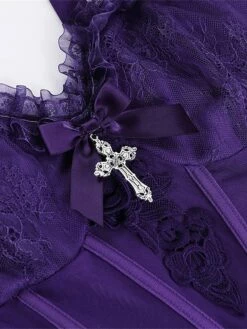 Women‘s Halloween Dress Party Dress Cocktail Dress Wedding Guest Dress Mini Dress Black Purple Sleeveless Pure Color Lace Spring Fall Winter Spaghetti Strap Fashion Birthday Wedding Guest 2023 S M L -LIGHTINTHEBOX Shop tnuwfj1693808842193