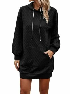 Women's Casual Dress Hoodie Dress Winter Dress Mini Dress Pocket Daily Date Going Out Active Fashion Hooded Long Sleeve 2023 Loose Fit Black Wine Navy Blue Color S M L XL XXL Size 30 Women's Casual Dress Hoodie Dress Winter Dress Mini Dress Pocket Daily Date Going Out Active Fashion Hooded Long Sleeve 2023 Loose Fit Black Wine Navy Blue Color S M L XL XXL Size -LIGHTINTHEBOX Shop todcij1694601031180
