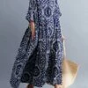 Women's Long Dress Maxi Dress Casual Dress Ethnic Dress Swing Dress Tribal Retro Vintage Daily Holiday Vacation Pocket Print Half Sleeve Crew Neck Dress Loose Fit Black Red Navy Blue Summer Spring 1 Women's Long Dress Maxi Dress Casual Dress Ethnic Dress Swing Dress Tribal Retro Vintage Daily Holiday Vacation Pocket Print Half Sleeve Crew Neck Dress Loose Fit Black Red Navy Blue Summer Spring -LIGHTINTHEBOX Shop tqisxx1685350005263